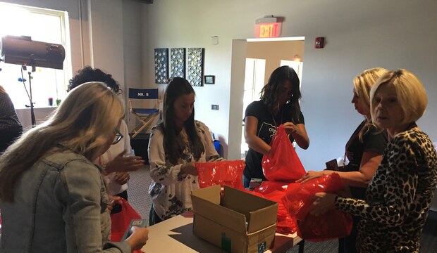 OAMF volunteers in action