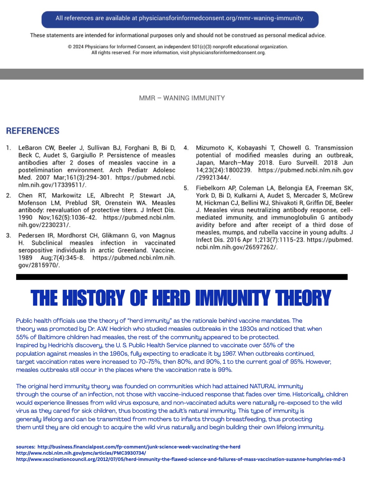 The history of herd immunity theory